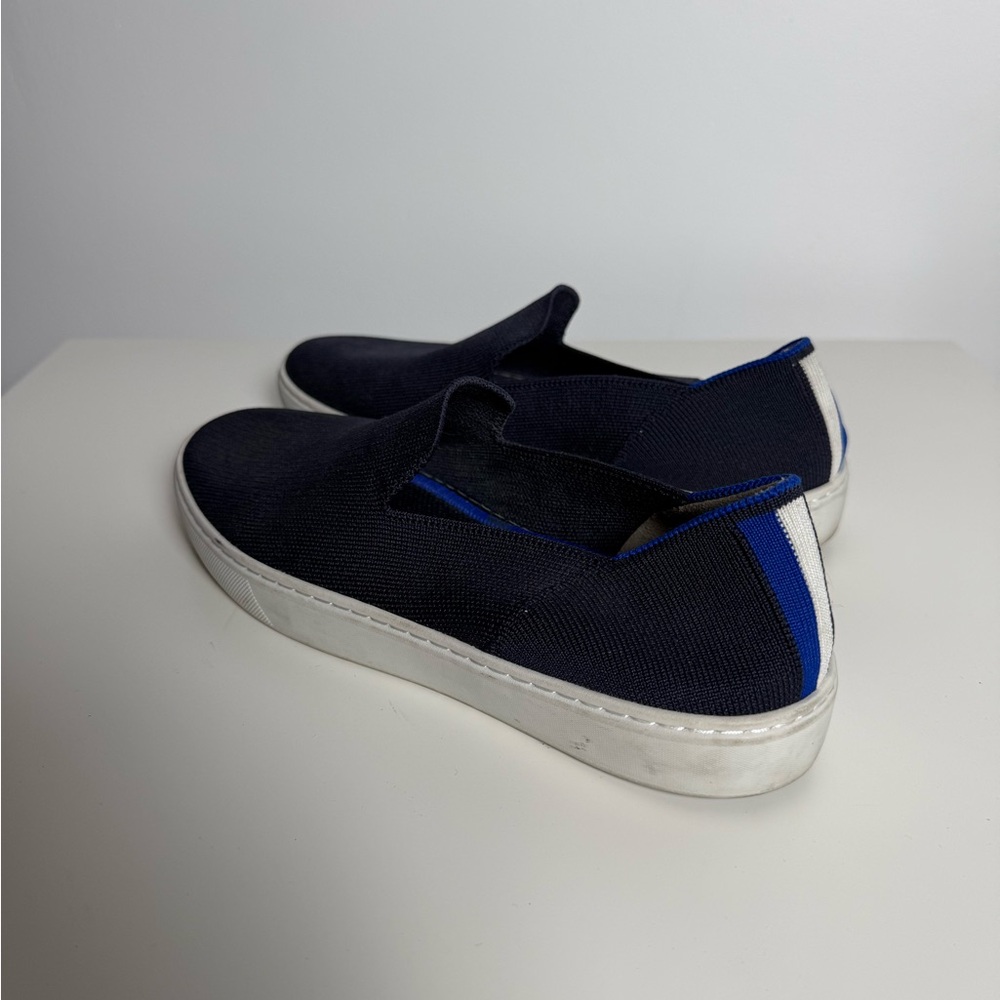 Rothy's Deep Blue Slip-On Sneakers - Picture 9 of 15